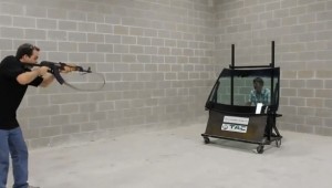 AK47 versus Windscreen Texas Armoring Corporation at AutoCurate.com